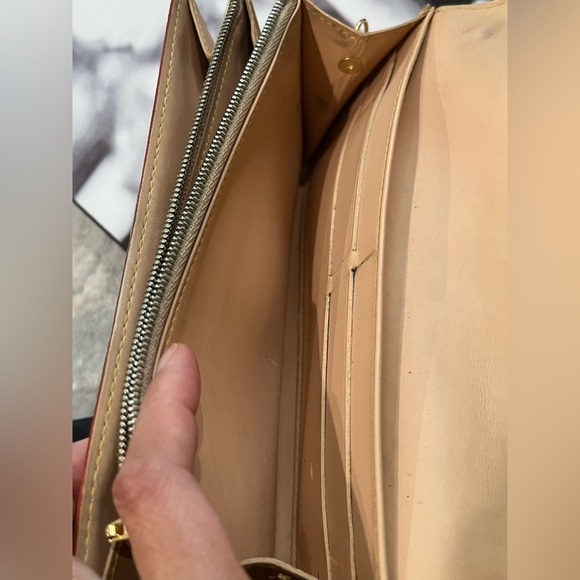 Authentic Louis Vuitton Multicolor Sarah long wallet On chain WOC - Picture 9 of 13